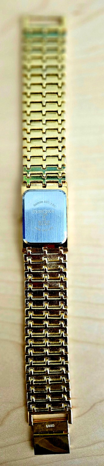 Foster Grant gold tone rectangular diamond accent… - image 6