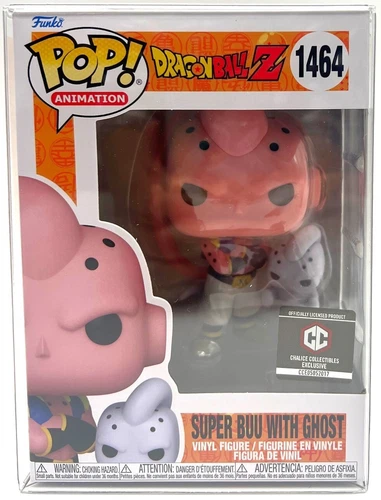 Funko Pop! DBZ Super Buu with Ghost #1464 Chalice Exclusive with Protector