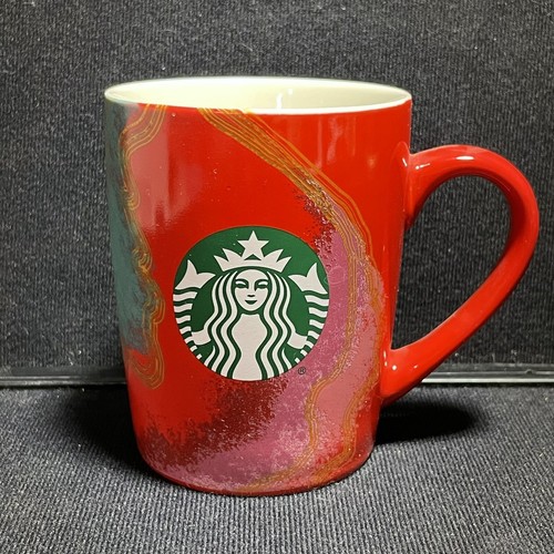 Starbucks Holiday 10 Fl Oz Mug Cup Pre Owned Microwave Dishwasher Safe 2021