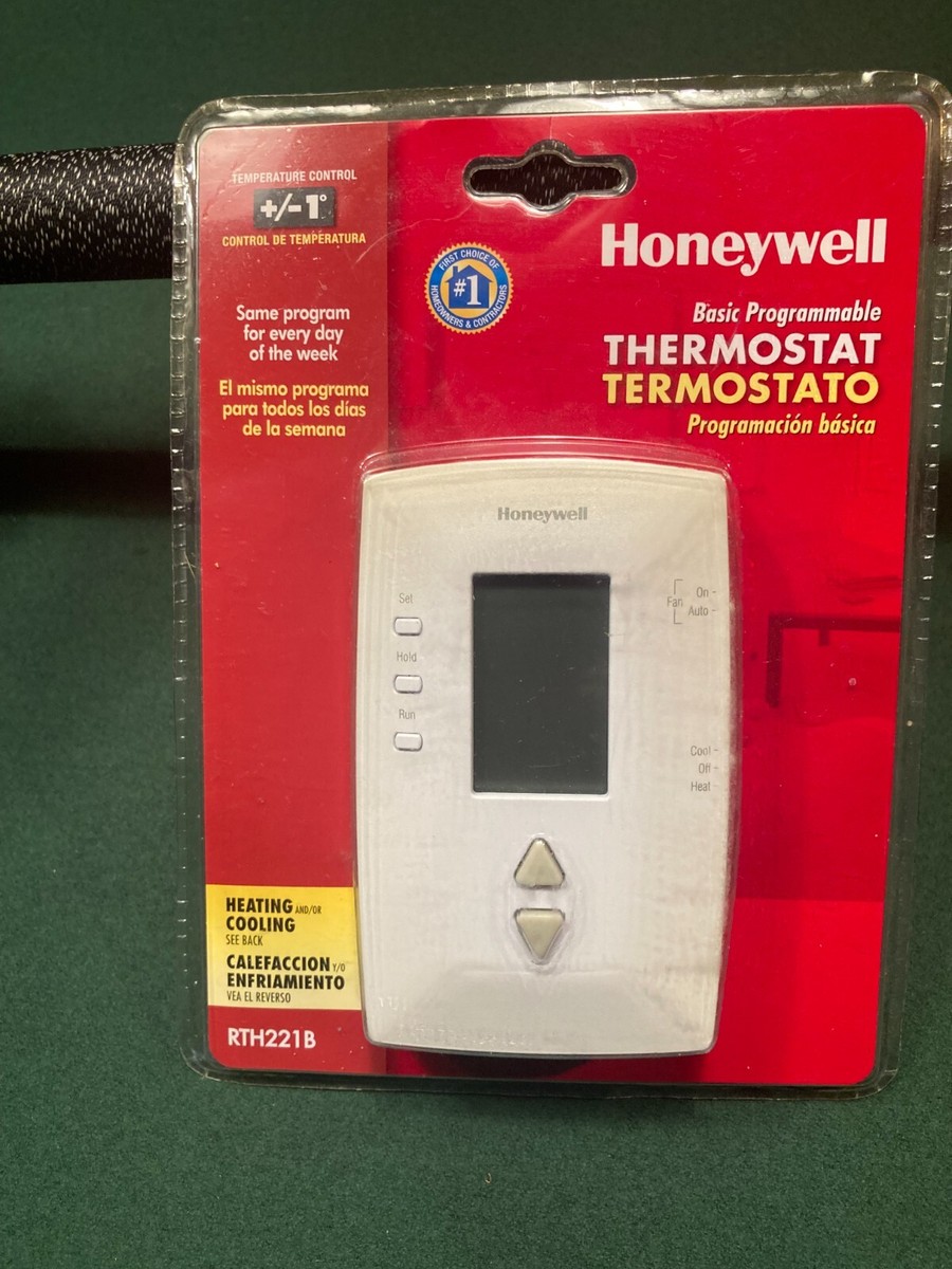 Smart Thermostat Honeywell Home Rth221b1039 Rth221b Programmable