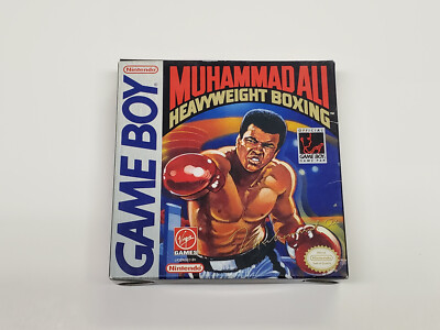 Muhammad Ali Heavyweight Boxing Nintendo Game Boy Box (No Game/No Manual)  *wear