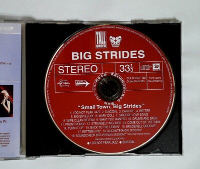 Big Strides – Small Town, Big Strides TOCP 66679 JAPAN CD OBI