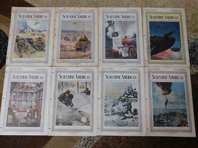 8 1918 WWI Scientific American Magazines Federal Truck ad plus