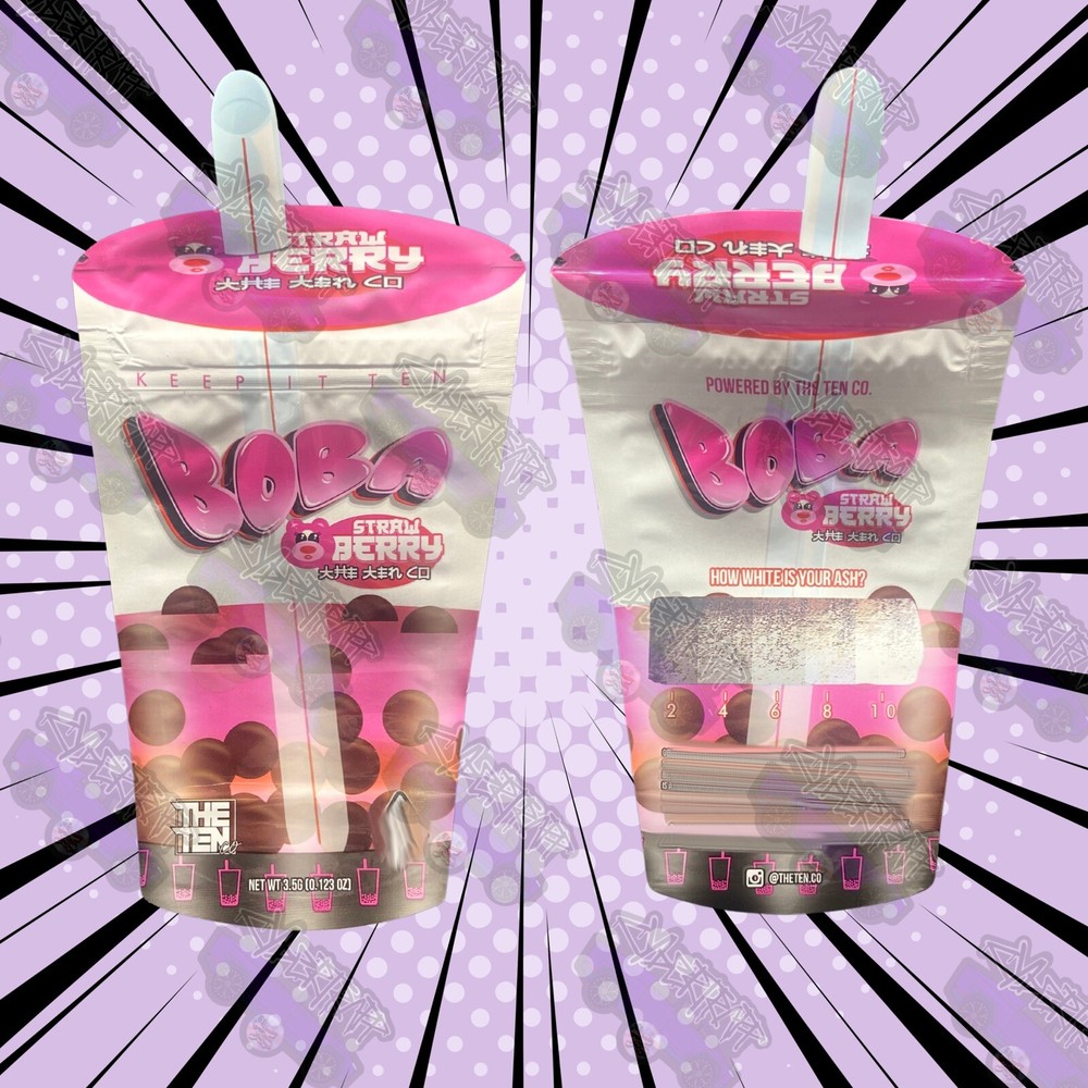25pc Shaped Exotic Mylar Bags 3.5g | Sealable Smell-proof Food Storage