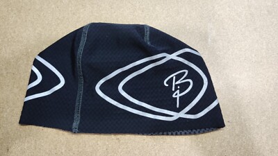 Bjorn Daehlie Black Hat Ski Cap One Size Cross Country Biathlon Stretch Polyknit