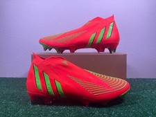 Sz 11 Men- Adidas Predator Edge SG Elite Soccer Cleats Solar Red NEW GW1038 nby