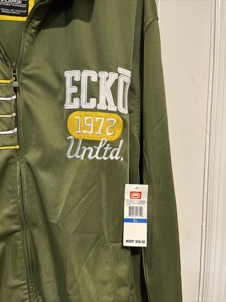 Ecko Unltd Defined By Design Track Green Jacket Men's Xl , NWT | eBay