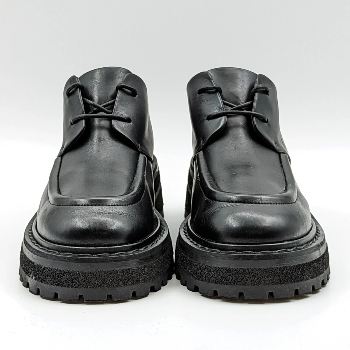 Marsèll Black Quadrarmato Boots