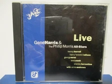GENE HARRIS & PHILIP MORRIS ALL-STARS - LIVE - CD - MINT condition - E22-86