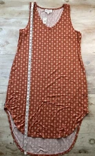 New Olive and Oak Tank Dress Clay Diamond Medallion Women’s XXL