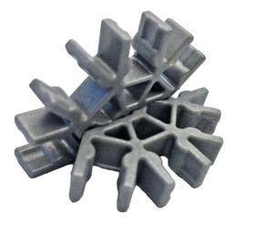 (400) K&rsquo;NEX Gray 4‑Way 3D Connectors &ndash; NEW OEM NOS &ndash; Standard