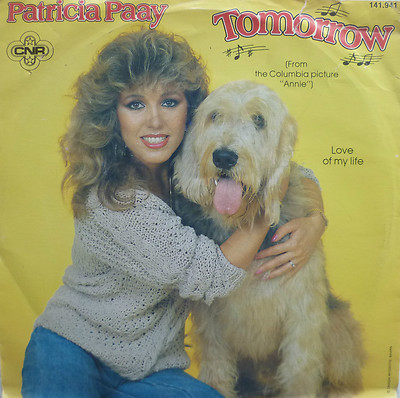 7'' 1982 OST ANNIE ! PATRICIA PAAY : Tomorrow // VG+ \