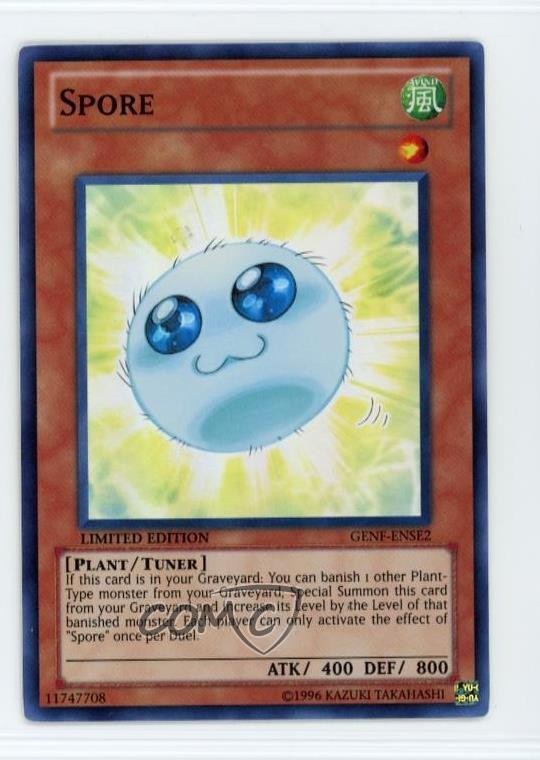 Spore YuGiOh Generation Force Limited Edition Promo #GENF-ENSE2