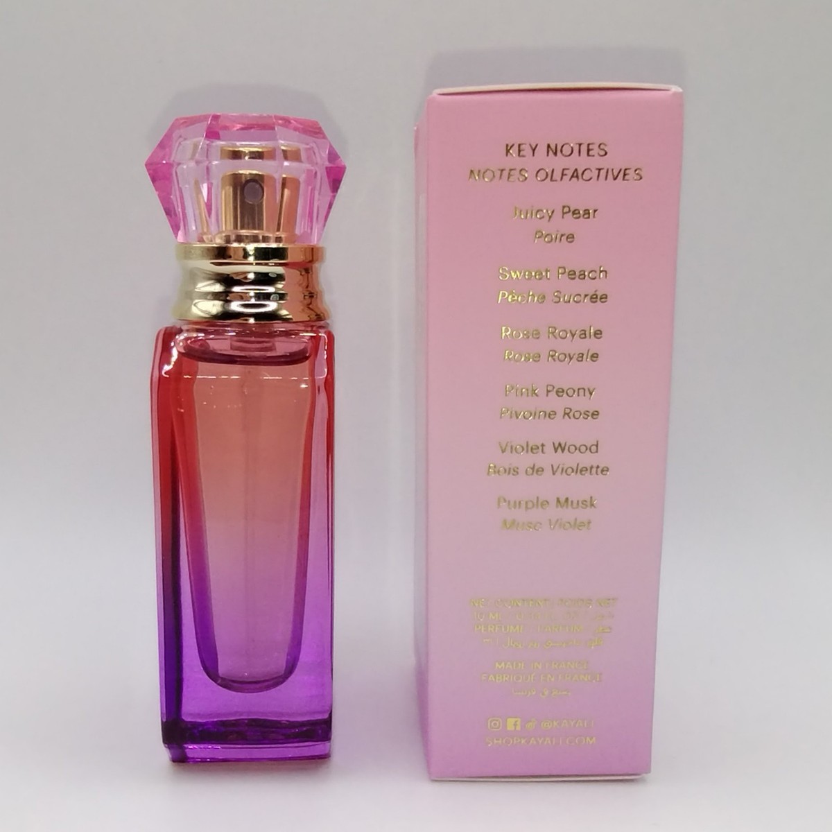 KAYALI Fleur Majesty Rose Royale | 31 EDP .34 oz 10mL Travel Spray