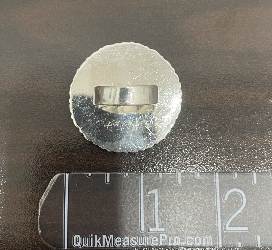 Krush Kandy Turquoise Cluster Ring Native America… - image 14