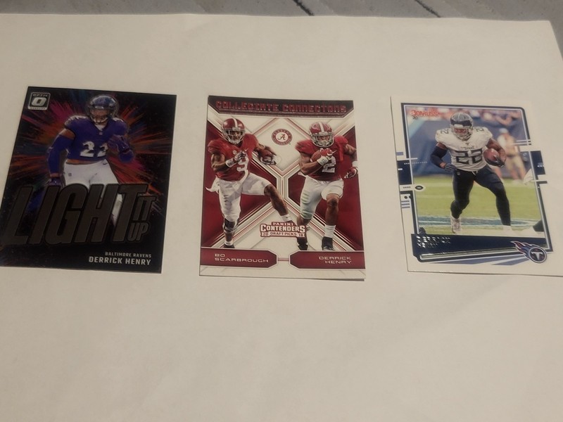 Derrick Henry Insert Lot +++ Ravens Alabama