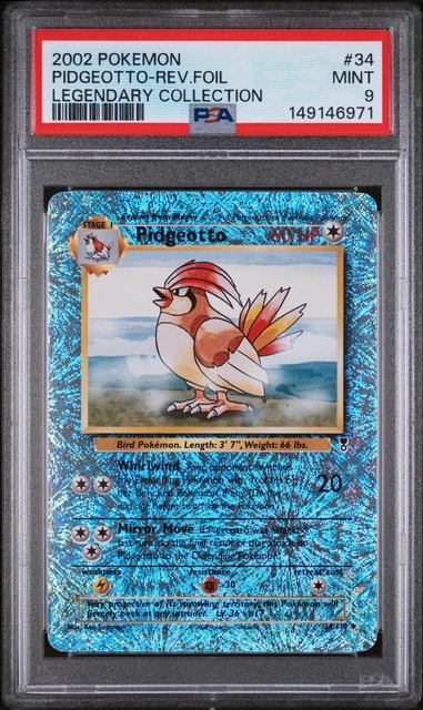 Pidgeotto 34 - Legendary Collection Pokemon 2002