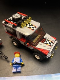 Lego City Dirt Bike Transporter 4433 100% Complete W/Instructions