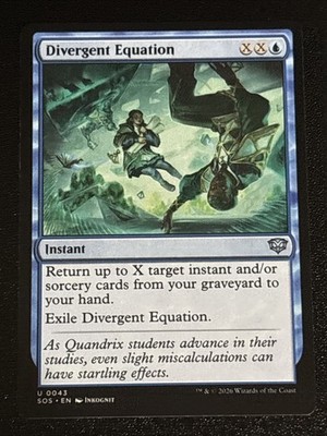 MTG Secrets of Strixhaven Divergent Equation 0043 NM