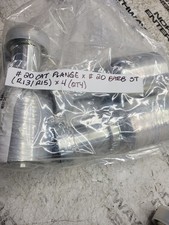 4PC LOT - 442-5579 4425579 #20 CAT FLANGE X #20 BARB STRAIGHT Hydraulic Fitting