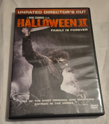 Halloween II 2009 DVD Unrated Director's Cut Rob Zombie Horror Slasher Gore