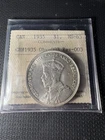 1935 Canada Silver Dollar ICCS MS-65 - First Year of Issue - Nice Condition
