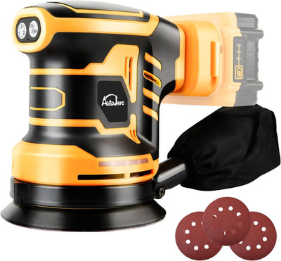 Random Orbit Sander Compatible with Dewalt 20V Battery 3 Adjustable Speed 5 inch