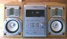 Panasonic SA-PM9 Micro HiFi System Bookshelf Stereo CD Tape Radio MP3.