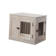 Weathered Grey 25.5" Furniture Dog Crate 25.5"L x 18.5"W x 21.0"H