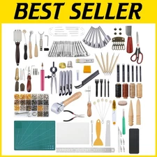 372-Piece Professional Leather Tooling Kit