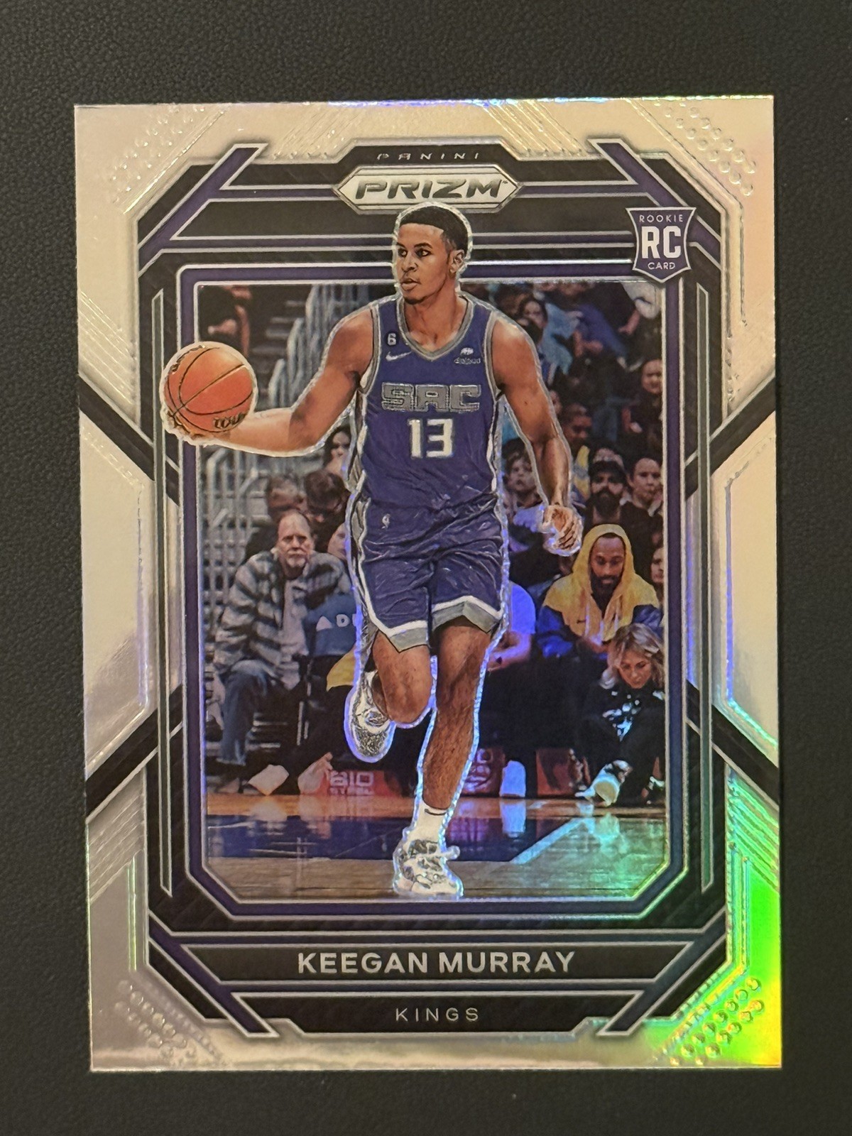 2022-23 Prizm Keegan Murray RC Prizms Silver Rookie #245 Kings