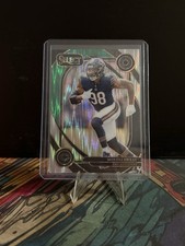 2024 Panini Select MONTEZ SWEAT #284 Club Level Black & Green Shock Prizm