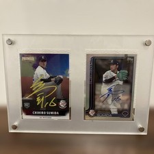 2025 Topps Rookie Chihiro Sumida Saitama Seibu Lions Auto /2 Set of 2
