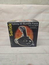 Joystick Saitek Cyborg 3D Rumble Force completo senza scatola - controller di volo PC 