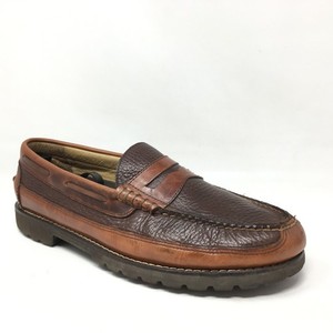 L.L. Bean Men\'s Brown Leather Loafers Driving Moccasin Slip-On Size 11 Old Money LL Bean Men main image 4