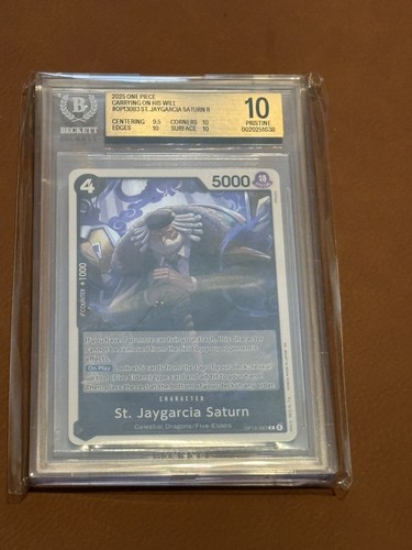 St. Jaygarcia Saturn (Alternate Art) graded BGS 10 for sale on eBay