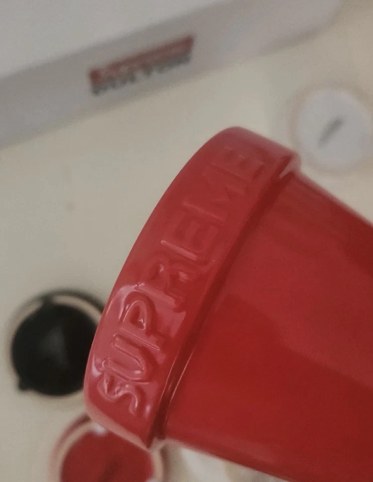 Mini jardineras Supreme Ceramic (juego de 3) rojas blancas y negras *NUEVAS EN MANO* Foto 4 de 4