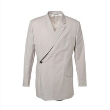 Dior Wool Tailored Jacket 52R Men's light grey DM3C703A0520