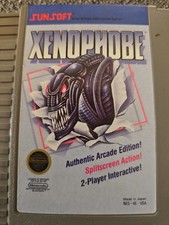 Sunsoft Xenophobe Arcade Nintendo NES Game Cartridge NTSC-U/C