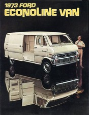 Ford Econoline Van 1973 USA market full colour sales brochure