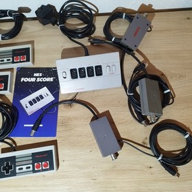 NES Konsole mit Super Mario Bros. 2 mit gro&szlig;em Zubeh&ouml;rpaket , getestet