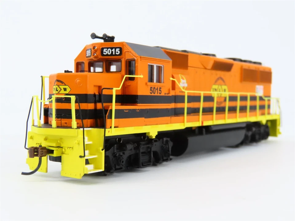 Athearn Roundhouse escala HO RND14890 TP&W EMD GP50 diésel #5015 - mal engranajes Foto 4 de 4