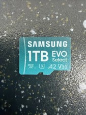 SAMSUNG EVO Select  1TB microSDXC Memory Card SD Card