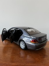 1/18 Kyosho BMW 745i 4 Door Sedan Metallic Silver Diecast RARE German Die Cast