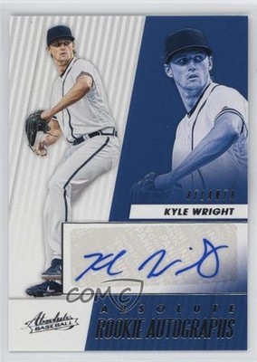 2019 Panini Chronicles Absolute Rookie Kyle Wright #ARA-KW Auto RC 0p1q