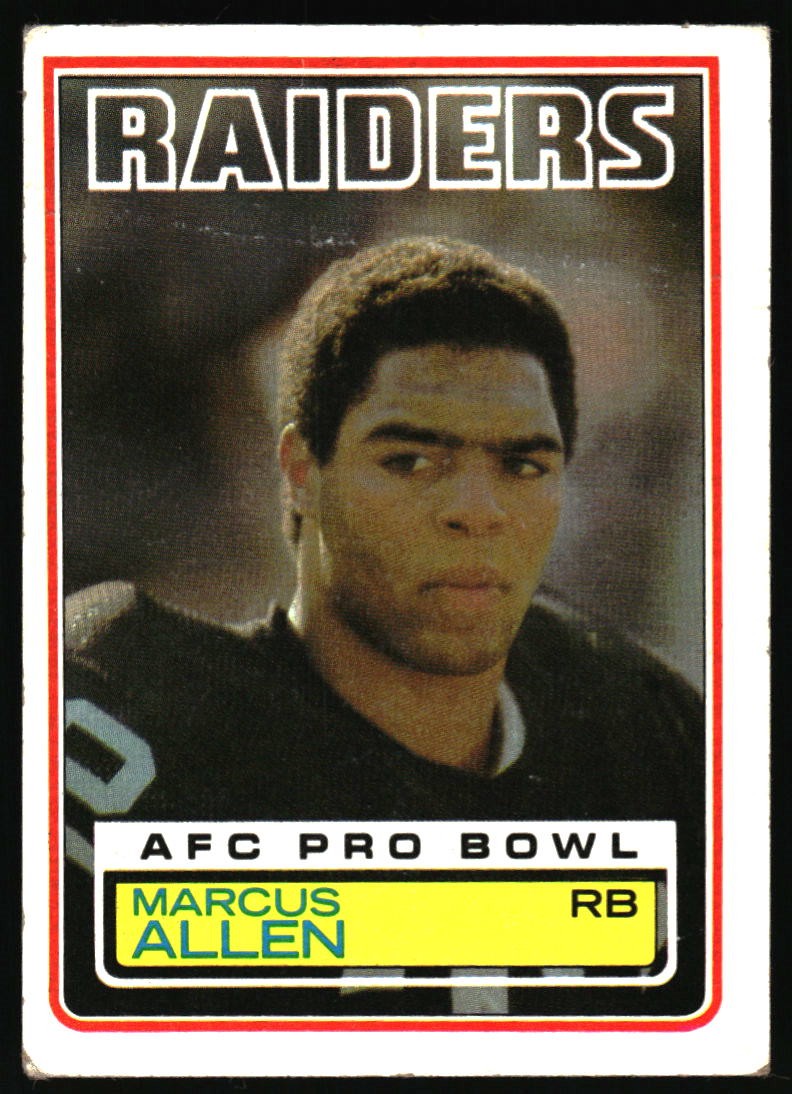 1983 Topps Marcus Allen 294 RC
