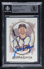 BAS 2017 Topps Allen & Ginter Brian Dozier #77 BGS Authentic Auto 8j4