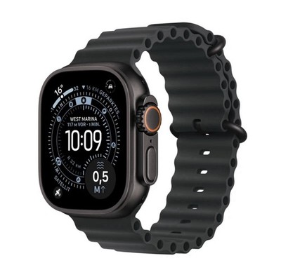 Apple Watch Ultra 3 Black Titan 49mm Black Ocean Band Wie neu, Inklusive OVP