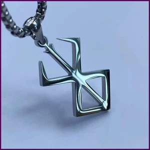 Collier de rune Berserker Acier inoxydable Nordic Norse Amulet Talisman