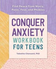 Conquer Anxiety Workbook for - Paperback, by Tabatha Chansard PhD - Very Good